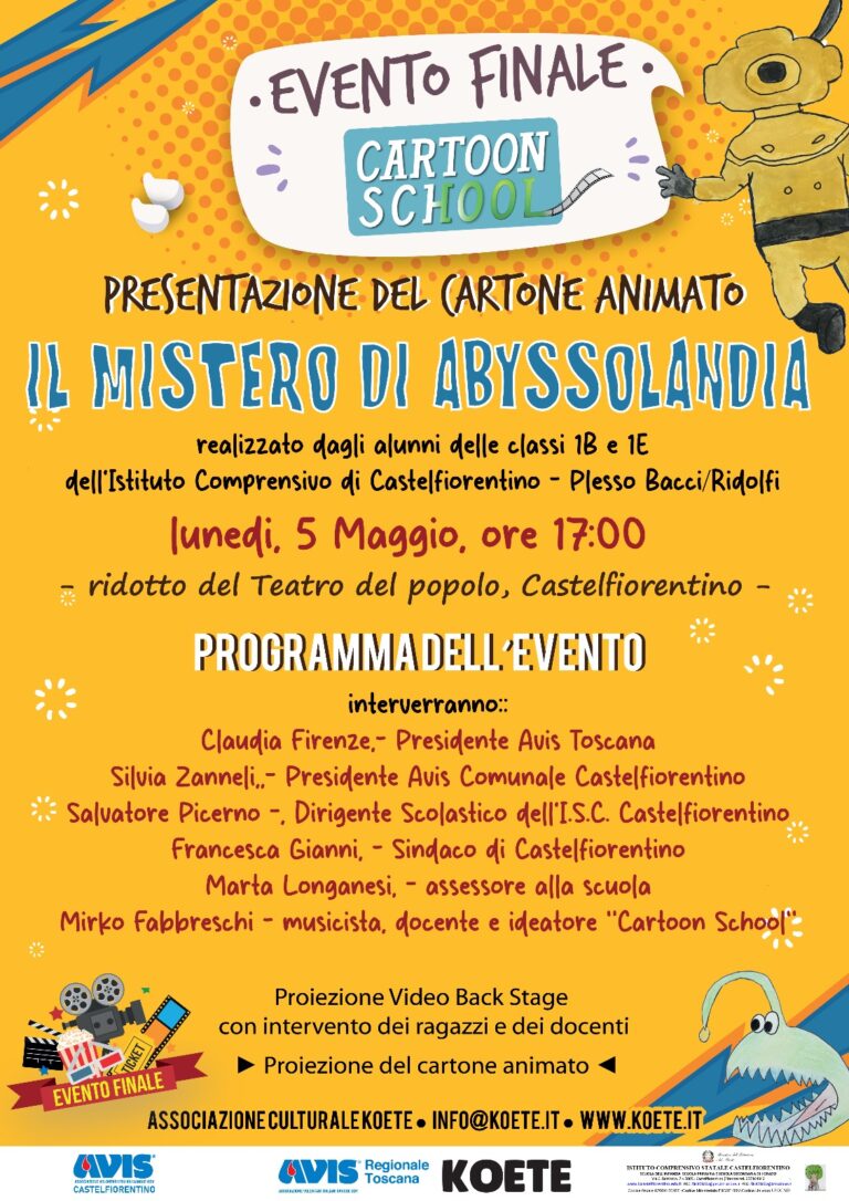 Scopri di più sull'articolo Invito presentazione ” Il Mistero di Abyssolandia”