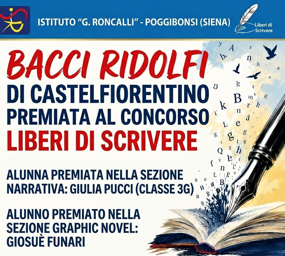 Al momento stai visualizzando Trionfo per l’Istituto Roncalli alla XXVIII edizione del Concorso “Liberi di Scrivere”