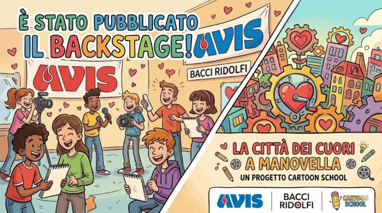 Scopri di più sull'articolo BACKSTAGE – La Città dei Cuori a Manovella | Progetto Cartoon School (AVIS Bacci Ridolfi)
