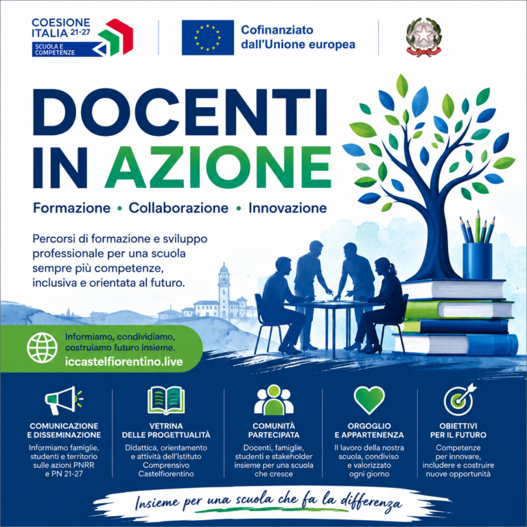 Scopri di più sull'articolo Docenti in Azione: formazione, innovazione e nuove competenze per la scuola del futuro